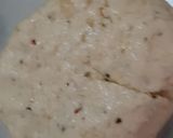 A picture of step 1 of Cheese garlic bread (without yeast).