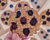 Foto del paso 4 de la receta: Galletas de avena y arándanos (otras). Blueberries oat cookies