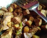 A picture of step 2 of Raw Jackfruit curry with Potato (Echor Curry).