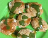 A picture of step 9 of Dahi Bhalle Dahi Wada.