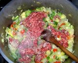 Foto del paso 3 de la receta: Zapallitos rellenos estofados