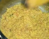 A picture of step 3 of Quick Moong Daal with chapati...