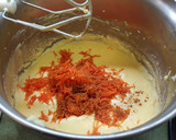 Foto del paso 3 de la receta: Pasteles de bizcocho de zanahorias con crema de queso