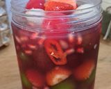 Foto langkah ke 3 dari resep Asinan Buah Kuah Jus Cranberry Mix Kalamansi.