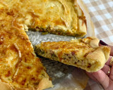 Foto del paso 4 de la receta: Quiche de espárragos, puerro y queso de cabra