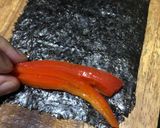 Foto langkah ke 3 dari resep Kimbab (sushi ala korea).