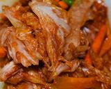 A picture of step 9 of Korean Kimchi.