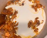 A picture of step 4 of 🥃 Drunken smoked trout pasta.