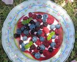Une image de l'étape 3 de 🍉Tarte Fraîcheur Pastèque Fruits Rouges.