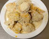 A picture of step 2 of Deep-Fry Scallops.