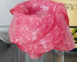Foto del paso 7 de la receta Tosta tibia de espinacas con queso de cabra y salami