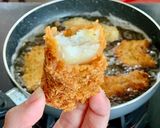 Hình bước làm 3 của món Phi-lê cá chiên xù