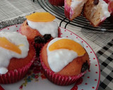 Foto del paso 4 de la receta: Muffins de melocotón