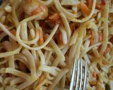 Foto del paso 4 de la receta Tallarines con gambas estilo chino