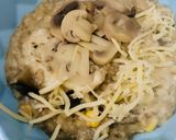 Foto del paso 7 de la receta: ARROZ CREMOSO CON BERENJENAS Y DOS QUESOS 🧀🫕🧀🍆🍚🍄‍🟫🍆🍚🌽