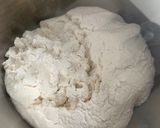 A picture of step 2 of Bánh Bò.