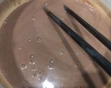 Hình bước làm 3 của món Bánh Mousse Thanh Long Socola Eat clean