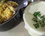 A picture of step 14 of Dajjad khubus pilaf without oven.