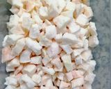 Hình bước làm 2 của món Chè bưởi giòn sừng sựt