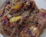 Foto del paso 2 de la receta: Tofu vegano BBQ salteado con fideos y verduras