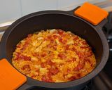 Foto del paso 5 de la receta: Risotto integral de bacalao con piquillo