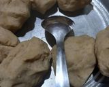 A picture of step 3 of Amaranth flour aloo paratha for vrat.