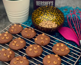 A picture of step 7 of Soft Chocolate Cookies with Mochi filling.