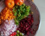 सूजी का चुकंदर उपमा (Suji ka chukandar upma recipe in Hindi) रेसिपी चरण 1 फोटो