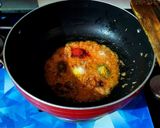 A picture of step 5 of Smoky Kadai Mushroom 🍄🍄.