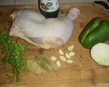 Foto del paso 1 de la receta: Cuarto de pollo deshuesado a la teriyaki