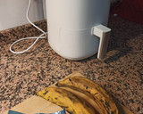 Foto del paso 1 de la receta: Plátanos machos maduros asados en Airfryer