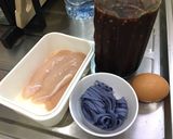 รูปขั้นตอนการทำที่ 1 ของ บะหมี่ไก่ซอสแจ่ว ง่ายๆ