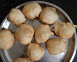 A picture of step 3 of Dahi wada.