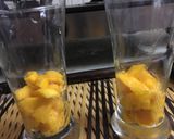 A picture of step 3 of Alphonso mango Mastani.