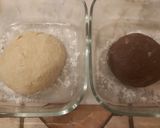Foto del passaggio 4 della ricetta Danubio Bicolore (vaniglia e cannella, cacao e pepe rosa)