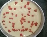 A picture of step 5 of Sooji Cake.