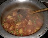 A picture of step 8 of Aloo mater salan😋.