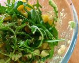 A picture of step 2 of What's in the fridge salads.
