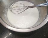 A picture of step 3 of Eggless Chocolate Cake.