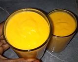 A picture of step 2 of Mango smoothie.