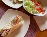 Foto del paso 2 de la receta: Wraps con jamón de pavo