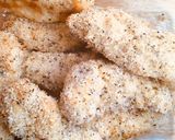 A picture of step 9 of Baked Parmesan Chicken Tenders.