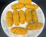 A picture of step 6 of Gluten Free Veg Seekh Kebab With Jowar & Sattu Flour Tortilla (Indian Style).