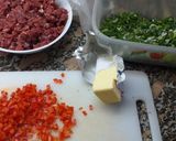 Foto del paso 1 de la receta: Pasteles de carne fritos