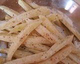 A picture of step 3 of Spice Fries.