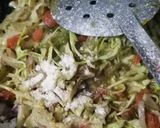 A picture of step 2 of Chinese rice with wings.