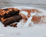 A picture of step 7 of Banana peanutbutter brownie.