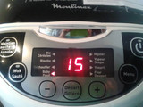 Pasta con carne picada o chorizo en la multicooker 12 en 1 Moulinex