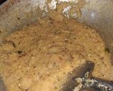 A picture of step 5 of Rice upma.