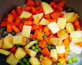 A picture of step 2 of Simple vegetable biryani in pressure cooker.